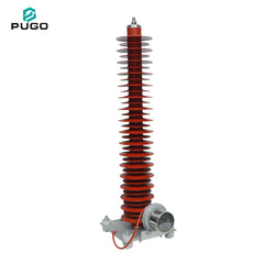 PUGO Zinc Oxide Lightning Arrester-Silicone Rubber Material High Voltage Lightning Protection Zhejiang Origin Model BLQ