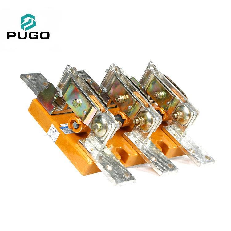 PUGO HD13-1000-31 1000A 3P Copper Knife Switch Disconnector 690V Open Type