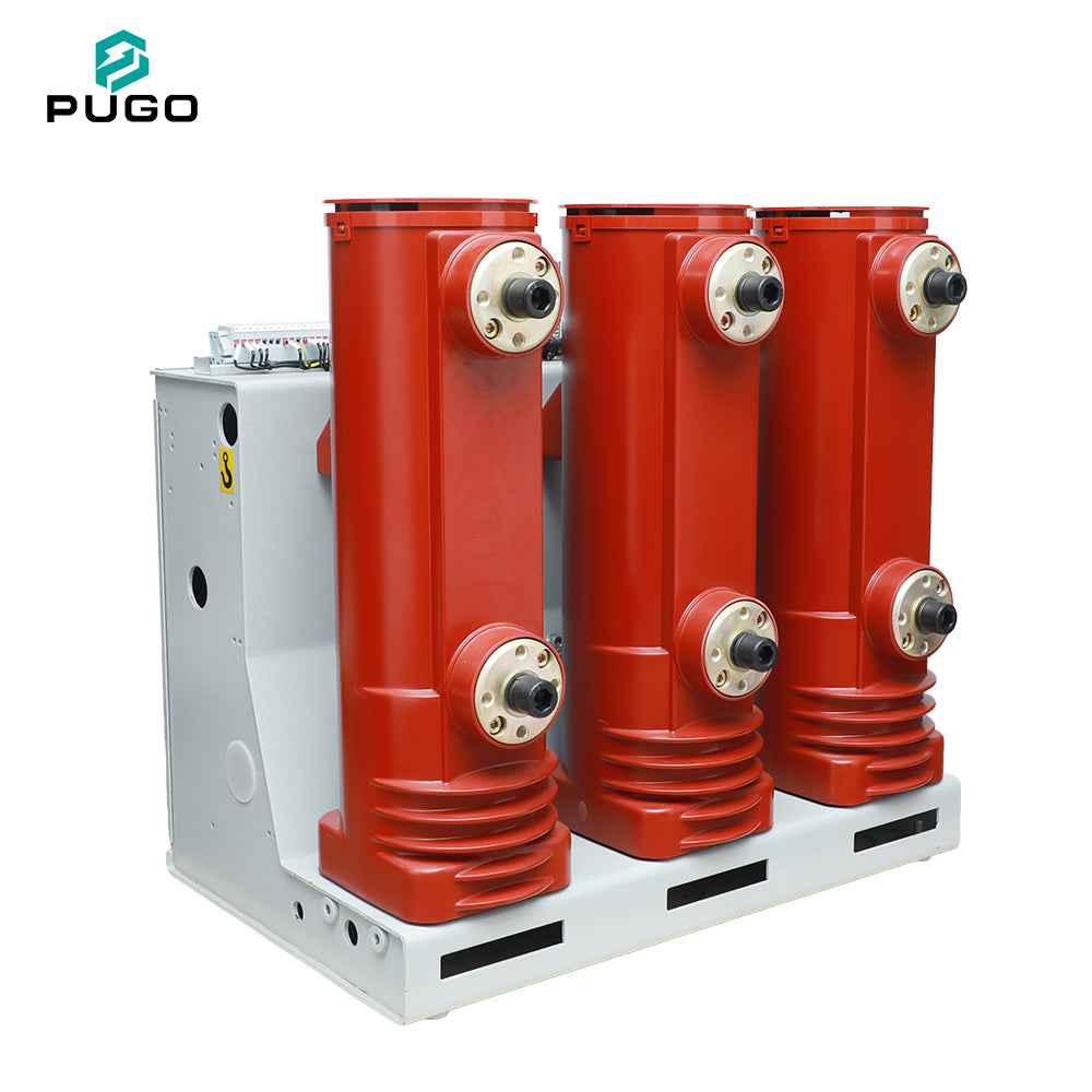 PUGAO VS1-12 1250A Three Phase 31.5kA Breaking Capacity 50Hz Fixed Indoor High Voltage Vacuum Circuit Breaker China Zhejiang