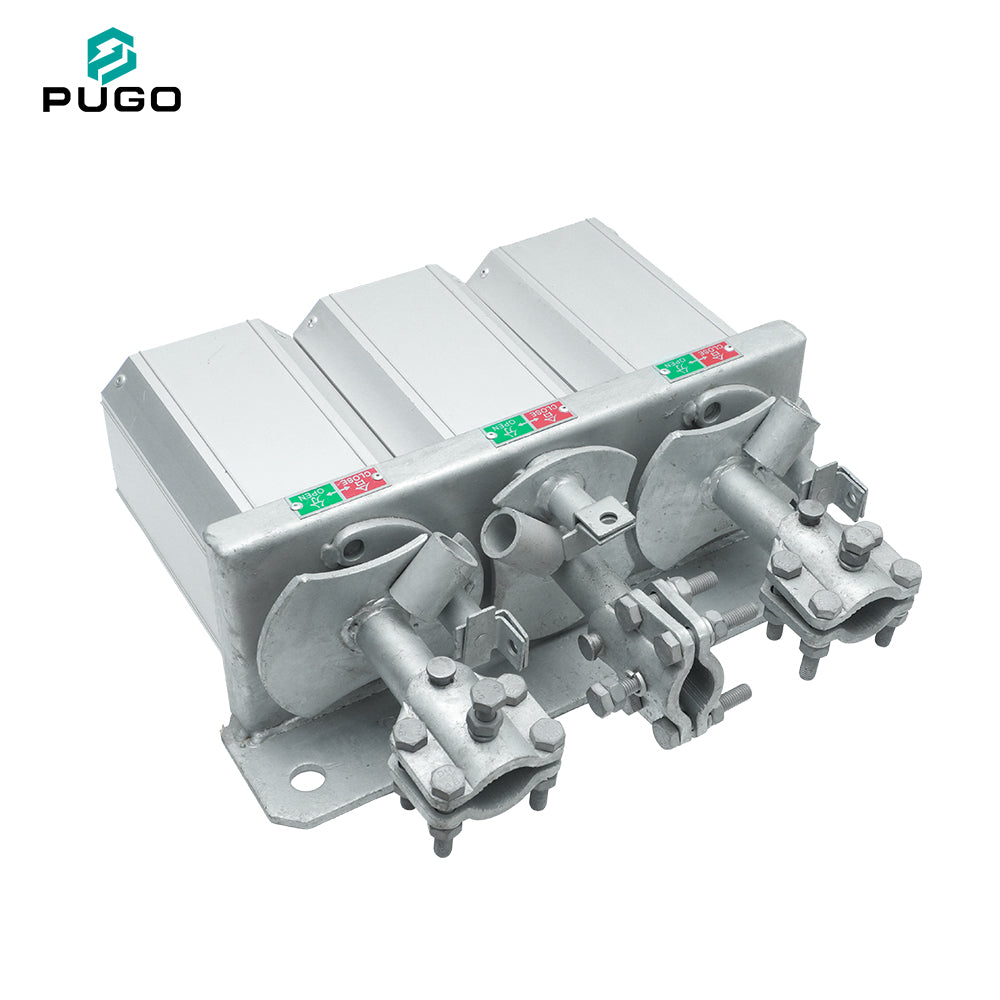 GW8-110 110kV 630A Single Pole Neutral Point Outdoor HV Disconnect Switch Power Application PUGO Copper 50Hz