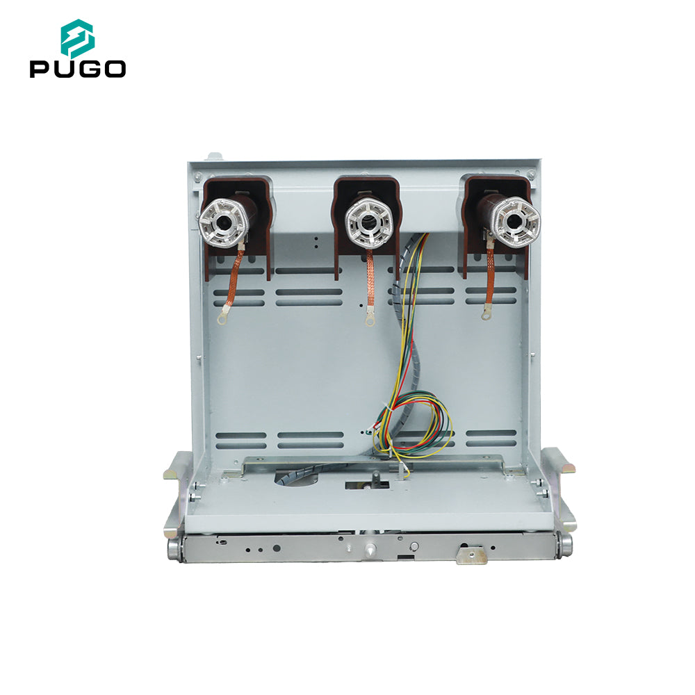 PUGAO ZN63A-12 Three Phase 50Hz Indoor High Voltage Vacuum Circuit Breaker 12kV 630A 1250A Withdrawable Breaking Capacity 31.5kA