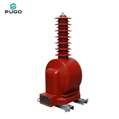 PUGO JDZXW-35R Cast Resin Outdoor Single Phase Voltage Transformer 35kV High Precision 0.2 Class 50Hz