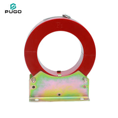 PUGO LXK-80~300mm Single Zero Sequence Current Transformer Fully Sealed Construction Cast Resin 50/5A 5VA 10P10 0.66kV for Relay