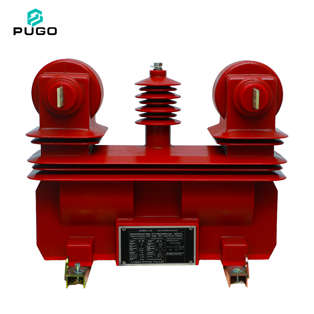 PUGO JLSZV-10 10kV 50Hz Outdoor Dry-Type Combined Instrument Transformer (CT&PT) Three-Phase Metering Box China