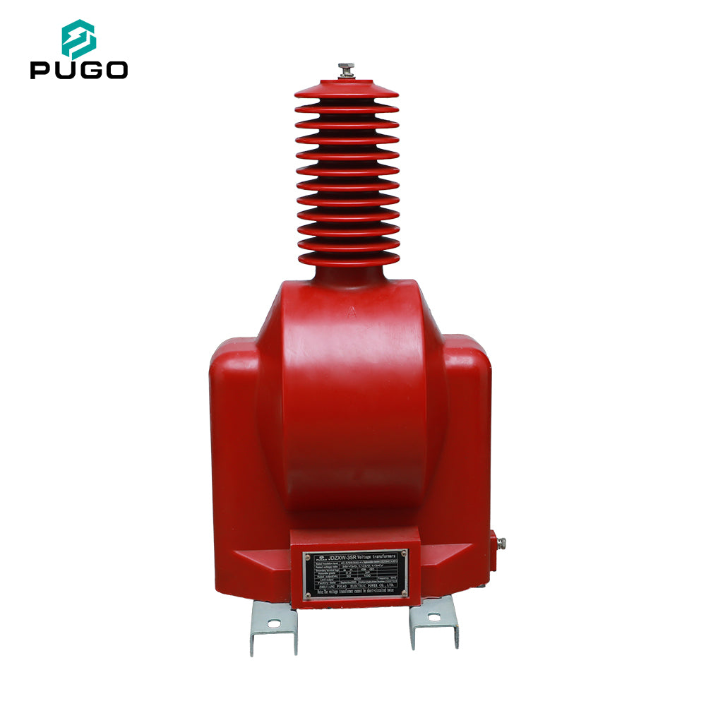 PUGO JDZXW-35R-40.5KV Cast Resin Outdoor Single Phase Voltage Transformer 35kV High Precision 50Hz
