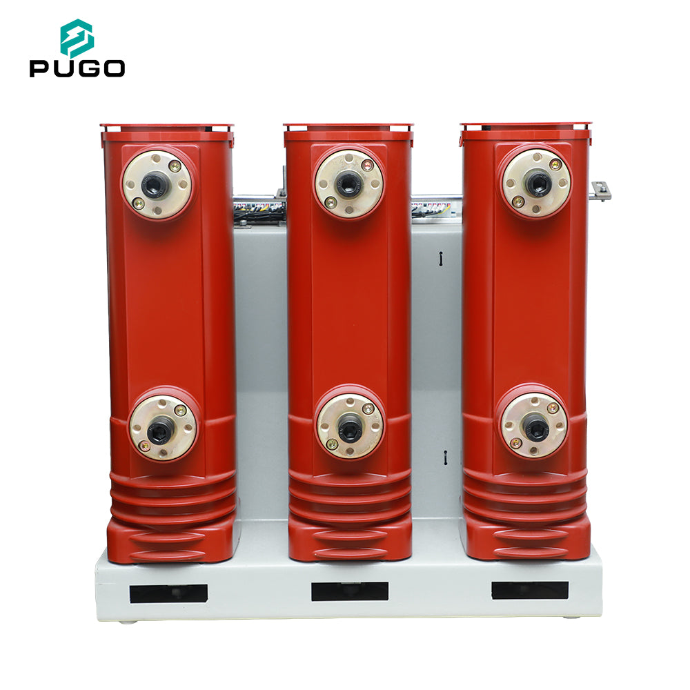 PUGAO VS1-12 Three Phase 50Hz Indoor 12kV Vacuum Circuit Breaker 630A/1250A 31.5kA Breaking Capacity