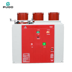 PUGAO VS1-12 1250A Three Phase 31.5kA Breaking Capacity 50Hz Fixed Indoor High Voltage Vacuum Circuit Breaker China Zhejiang