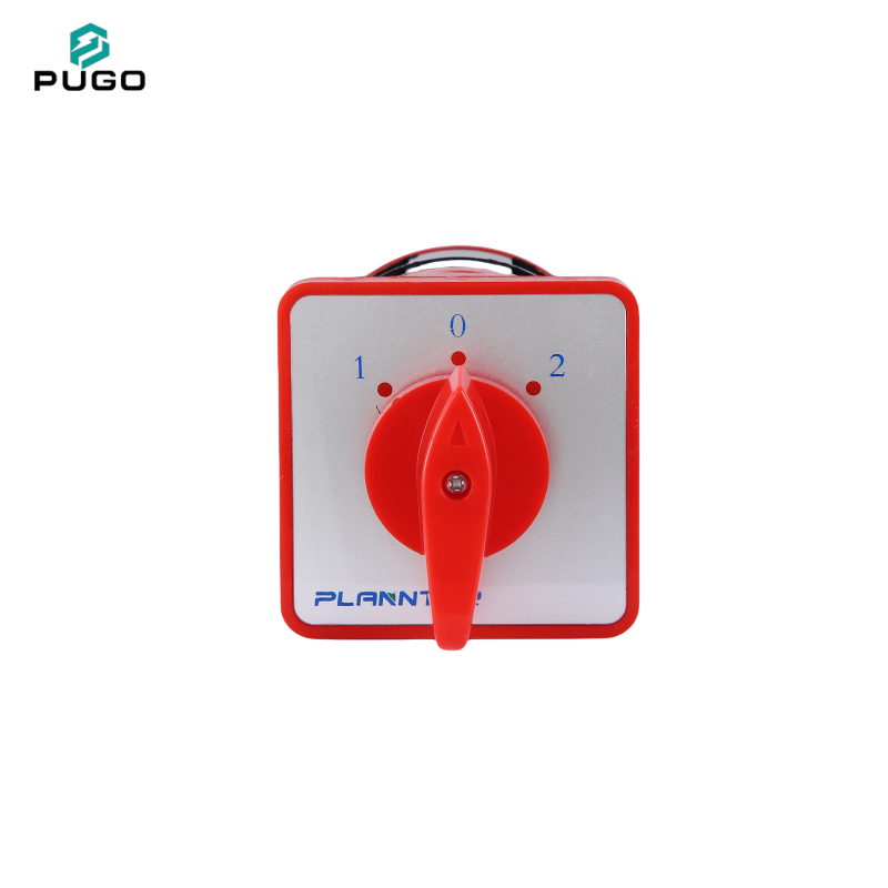 PUGO Universal transfer switch-LW5-40A-2P-1-0-2 in red and black