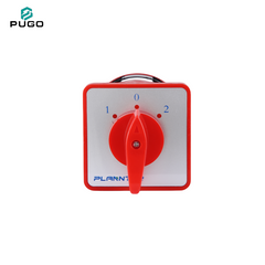 PUGO Universal transfer switch-LW5-40A-2P-1-0-2 in red and black