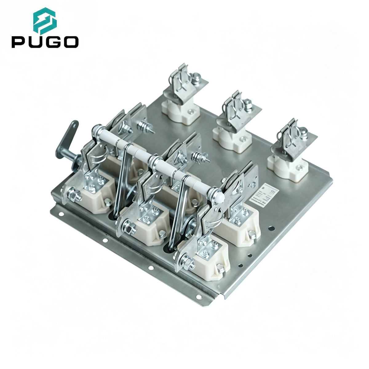 PUGO PNC-630-3 630A 380V 3 Pole Single Throw Open Type Fuse Switch Disconnector Copper Isolating Distribution Panel
