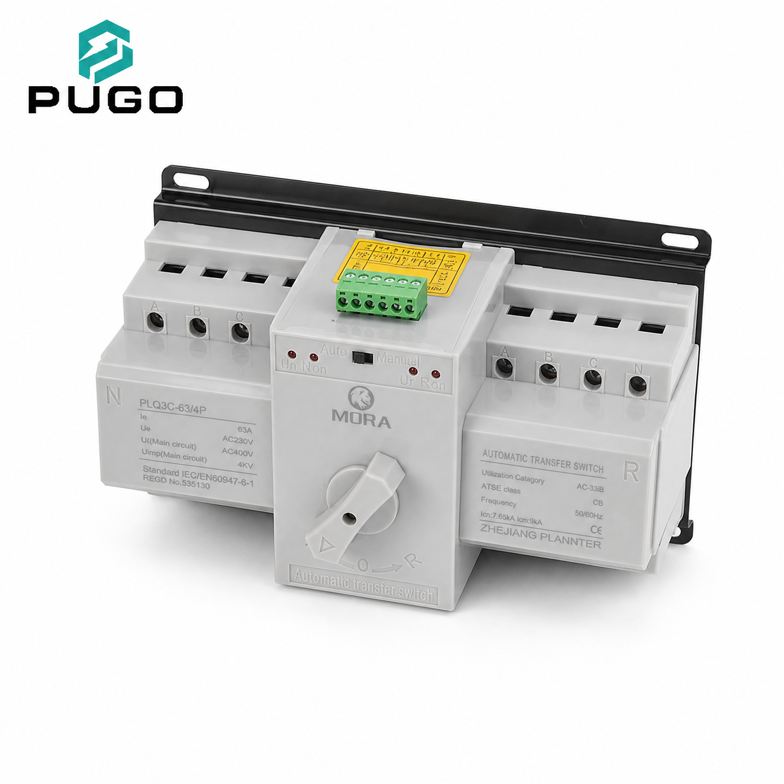 MORA 4P 63A Dual Power Automatic Transfer Switch (ATSE)
