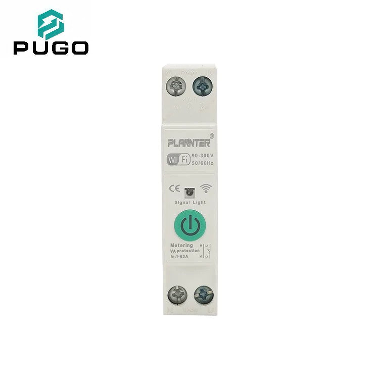 PLANNTER WiFi 1P MCB Smart Meter Circuit Breaker