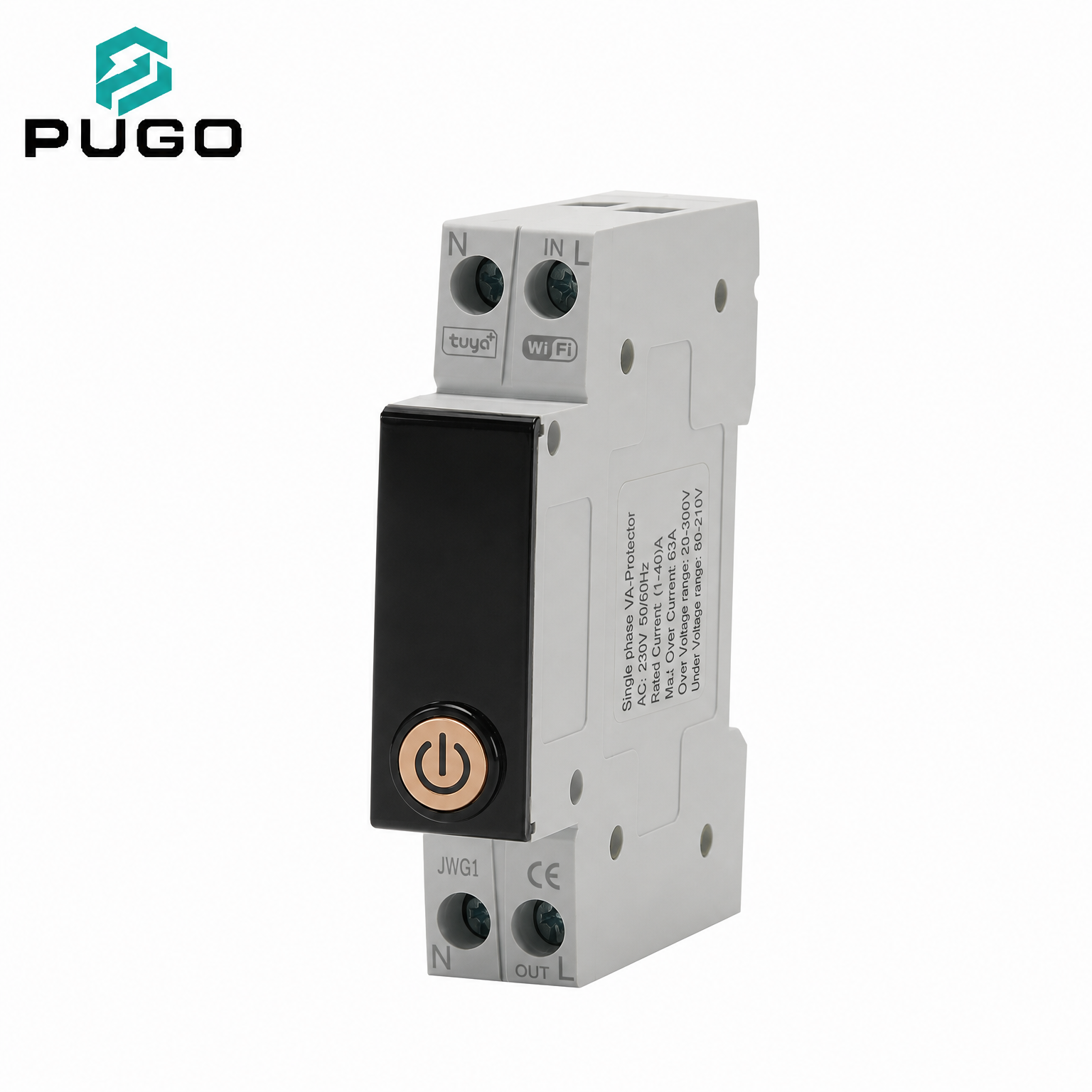 PUGO JWG1 Graffiti WiFi 1P MCB Smart Circuit Breaker