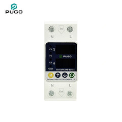 PUGO Grand PLVAD Series 2PVA 80A Single phase Digital Display Self resetting Overvoltage and Overcurrent Protector