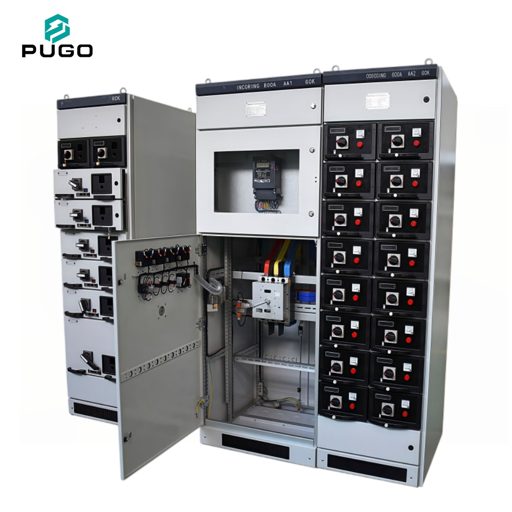PUGO Indoor 11KV 630A Low Voltage Generator Automatic Transfer Switch ATS Distribution Switchgear Panels