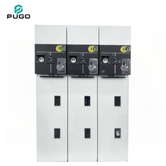 PUGO SM6 MV Switchgear IM & QM Type DM1 24kV 12kV Air Insulated Industrial Power Distribution Ring Main Unit 3 Cell IP54 Metal