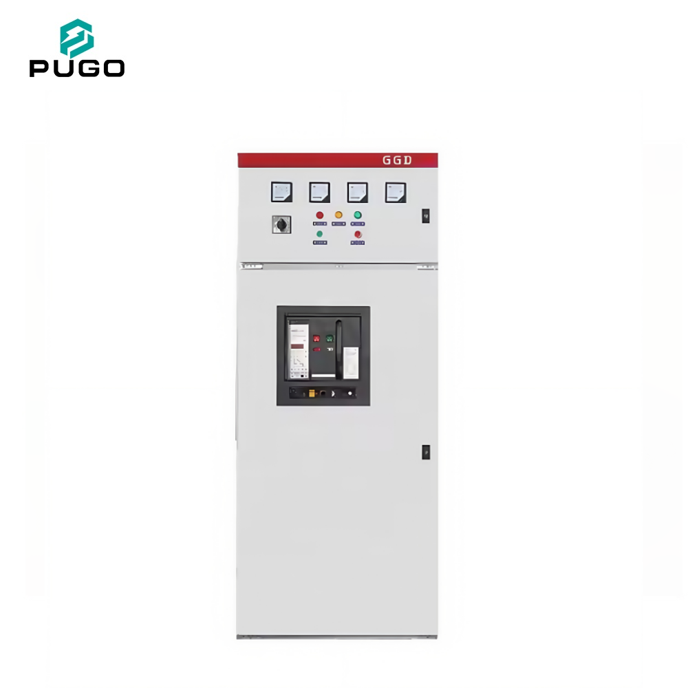PUGO Industrial Mining Low Voltage (380V) LV Switchgear Cabinet GGD Model IP30/IP40 for Power Lighting Distribution