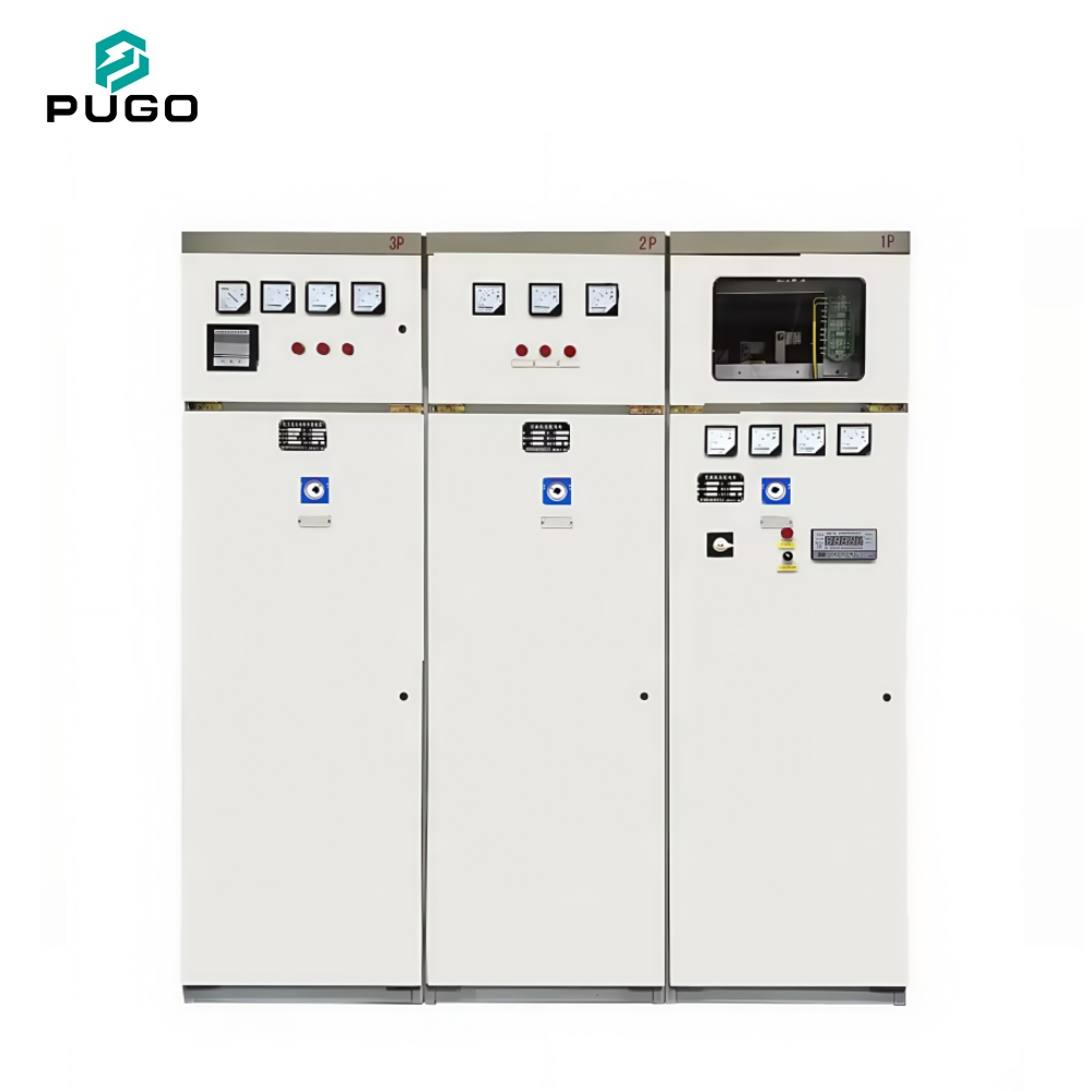 PUGO Industrial Mining Low Voltage (380V) LV Switchgear Cabinet GGD Model IP30/IP40 for Power Lighting Distribution