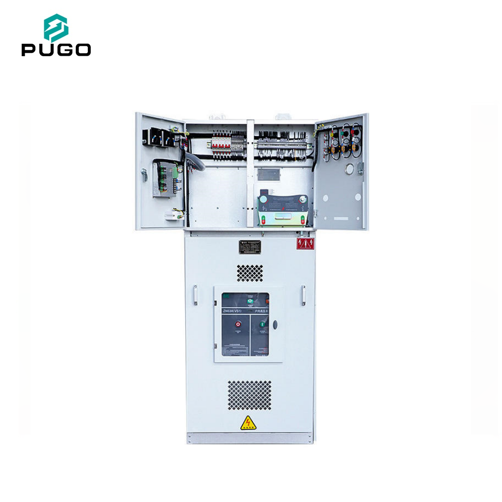 Pugao HXGN15-12 AC Metal Aluminium Zinc Coated Closed Ring Switchgear RMU High Voltage Power Distribution Industrial Rated IP40