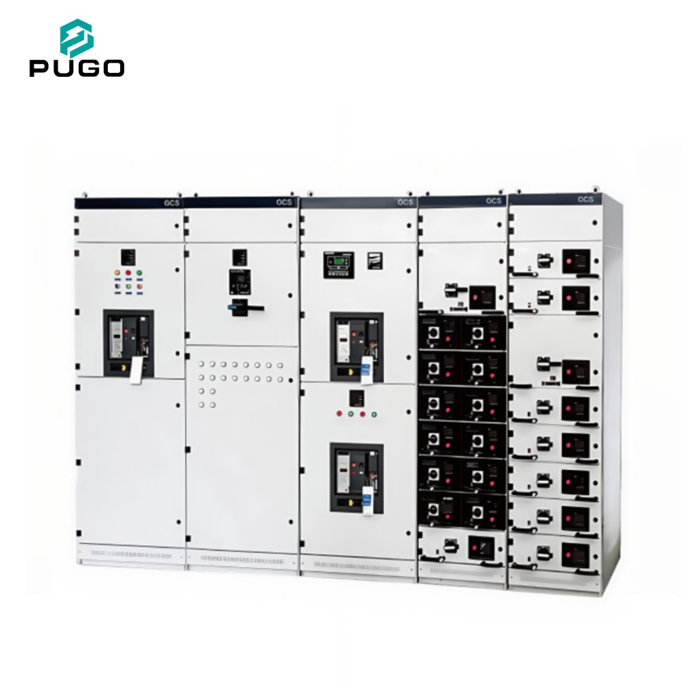 PUGO Source Manufacturer Customized GCS-001 Low-voltage Withdrawable Switchgear Distribution Cabinet IP30/IP40 Complete Equipment