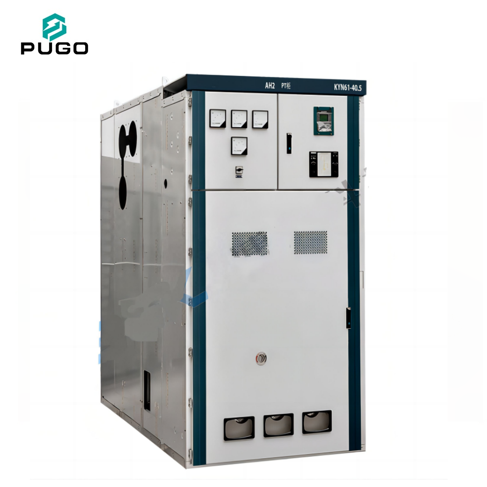 PUGO KYN61-40.5 High Quality High Voltage MV HV Armored Removable Metal Enclosed Switchgear Metal Cabinet IP4X 50Hz Electric