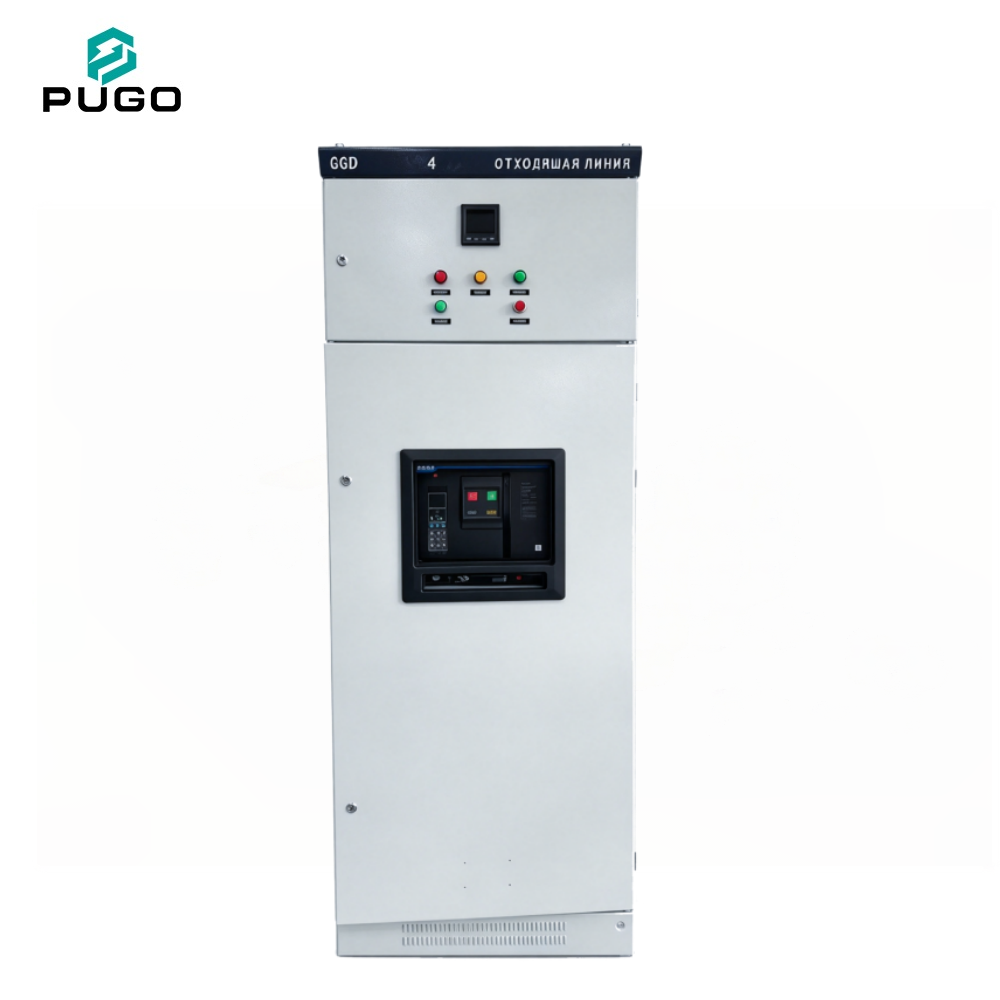 PUGO Industrial Mining Low Voltage (380V) LV Switchgear Cabinet GGD Model IP30/IP40 for Power Lighting Distribution